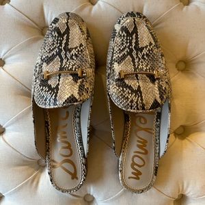Sam Edelman Python Linnie Mules